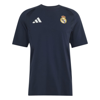 Real Madrid férfi póló Tiro Travel navy