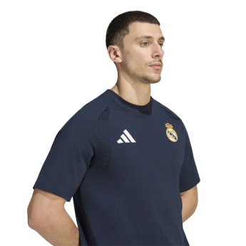 Real Madrid férfi póló Tiro Travel navy