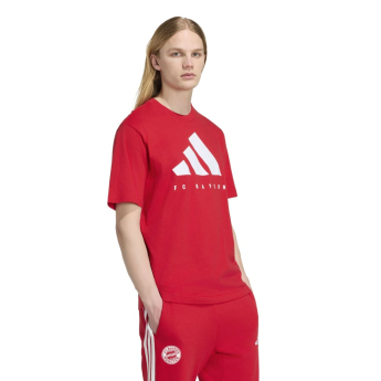 Bayern München férfi póló DNA Graphic red