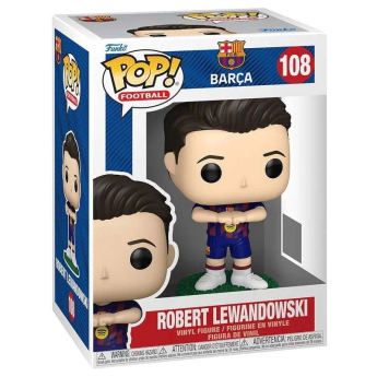 FC Barcelona bábu Robert Lewandowski