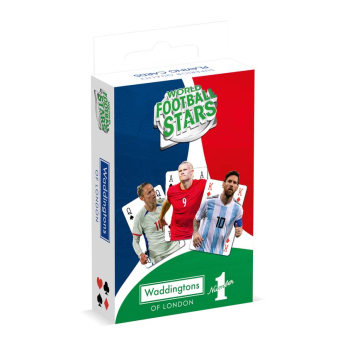 Labdarúgó válogatott játékkártya world soccer stars no 1