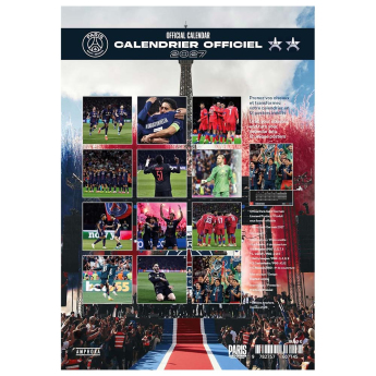 Paris Saint Germain naptár 2027