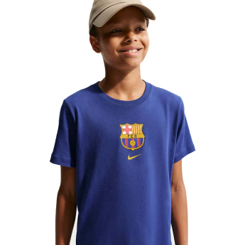 FC Barcelona gyerek póló Club Crest blue