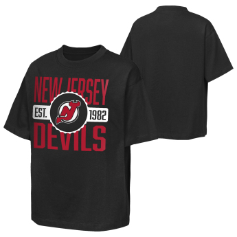 New Jersey Devils gyerek póló NHL Shot Speed Short Sleeve Elevated
