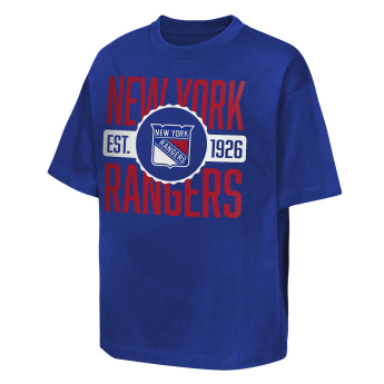 New York Rangers gyerek póló NHL Shot Speed Short Sleeve Elevated