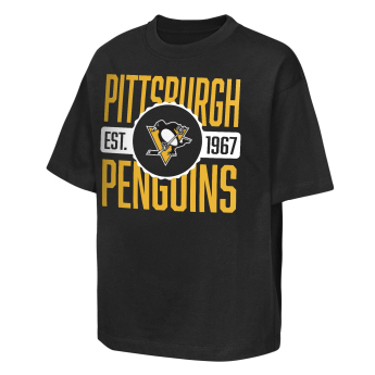 Dětské tričko Pittsburgh Penguins NHL Shot Speed Short Sleeve Elevated