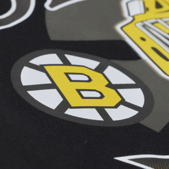 Boston Bruins férfi kapucnis pulóver NHL Street Graphics Core Hoodie
