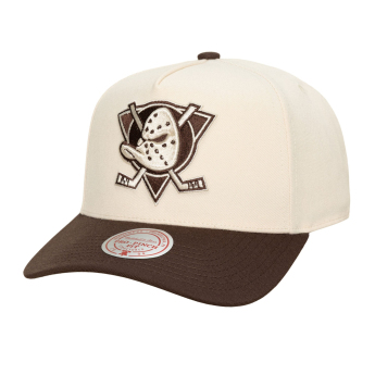 Anaheim Ducks baseball sapka NHL Brown and Cream Pro Snapback Vintage