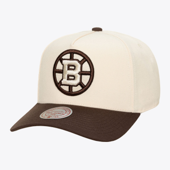 Boston Bruins baseball sapka NHL Brown and Cream Pro Snapback
