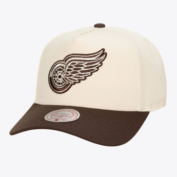 Detroit Red Wings baseball sapka NHL Brown and Cream Pro Snapback