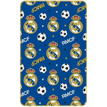 Real Madrid gyapjú takaró blue