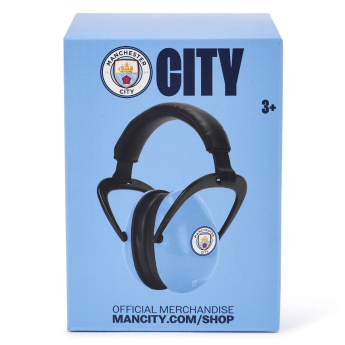Manchester City zajszűrős fejhallgató Junior Ear Defenders
