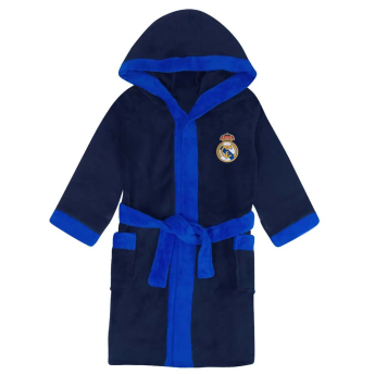 Real Madrid férfi fürdőköpeny navy