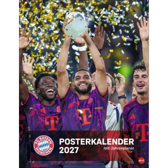 Bayern München naptár 2027 Wall