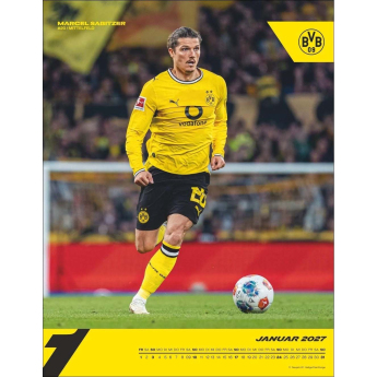 Borussia Dortmund naptár 2027 Wall