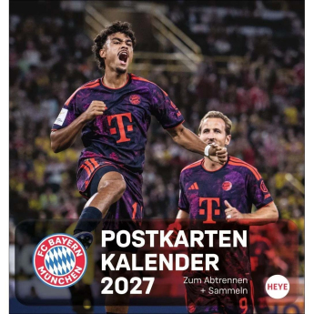 Bayern München naptár 2027 Postcard