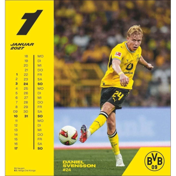 Borussia Dortmund naptár 2027 Postcard