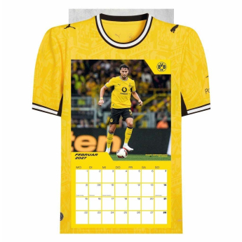 Borussia Dortmund naptár 2027 Trikot