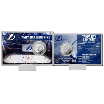 Tampa Bay Lightning gyűjtői érmék History Silver Coin Card Limited Edition od 5000