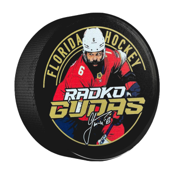 Florida Panthers korong Radko Gudas #6 Florida Hockey Town Exclusive Collection
