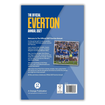 FC Everton könyv Annual 2027