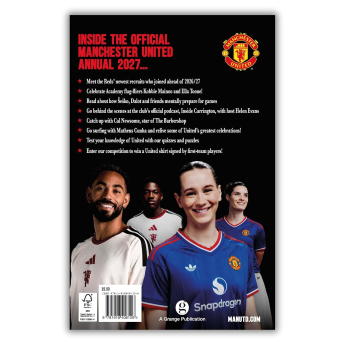 Manchester United könyv Annual 2027