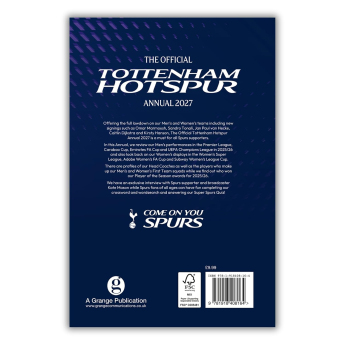 Tottenham könyv Annual 2027