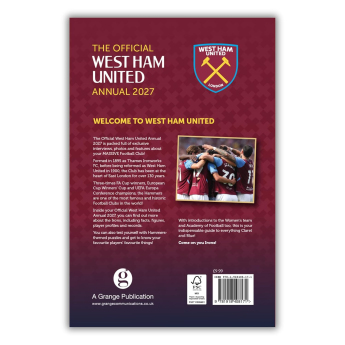 West Ham United könyv Annual 2027
