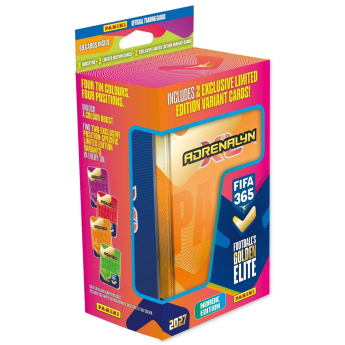 Focis boxok játékos kártyák FIFA 365 Adrenalyn XL 2027 Mega Tin Nordic