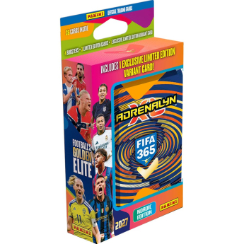 Focis boxok játékos kártyák FIFA 365 Adrenalyn XL 2027 Pocket Tin Nordic