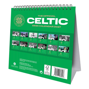 FC Celtic asztali naptár 2027