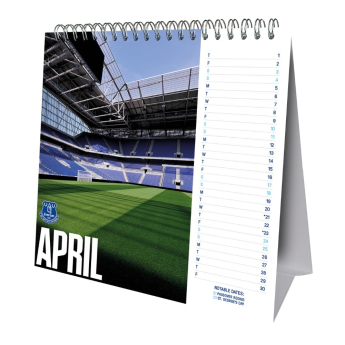 FC Everton asztali naptár 2027