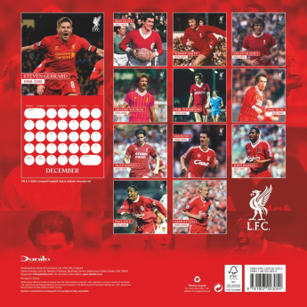 FC Liverpool naptár Legends Square 2027