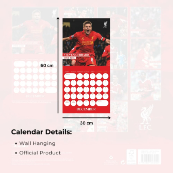 FC Liverpool naptár Legends Square 2027