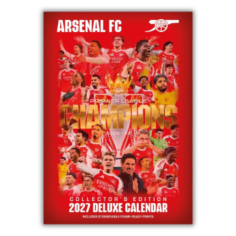 FC Arsenal naptár Deluxe 2027
