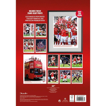 FC Arsenal naptár Deluxe 2027