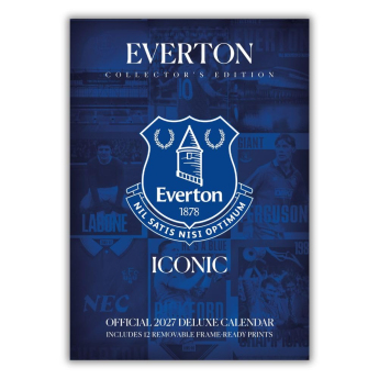 FC Everton naptár Deluxe 2027