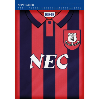 FC Everton naptár Deluxe 2027