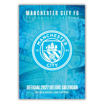 Manchester City naptár Deluxe 2027