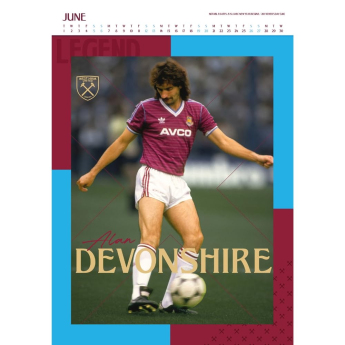 West Ham United naptár FC Deluxe 2027