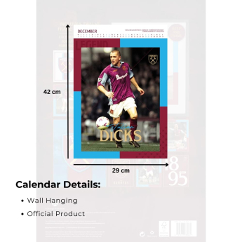West Ham United naptár FC Deluxe 2027