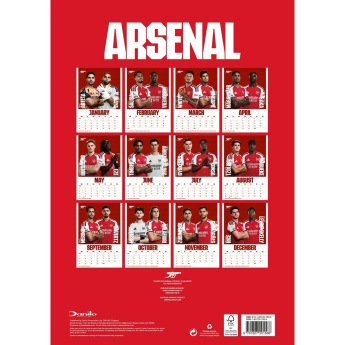 FC Arsenal naptár A3 2027