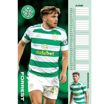 FC Celtic naptár A3 2027