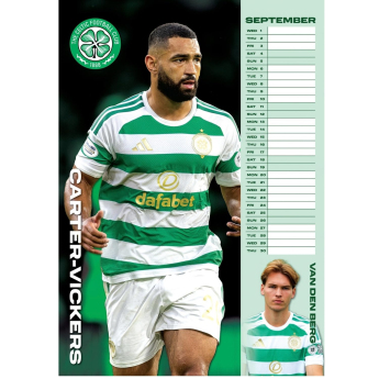 FC Celtic naptár A3 2027
