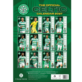 FC Celtic naptár A3 2027