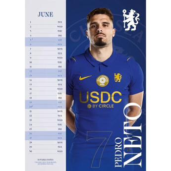 FC Chelsea naptár A3 2027
