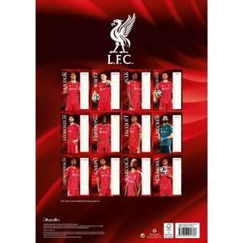 FC Liverpool naptár A3 2027