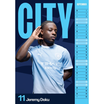 Manchester City naptár A3 2027