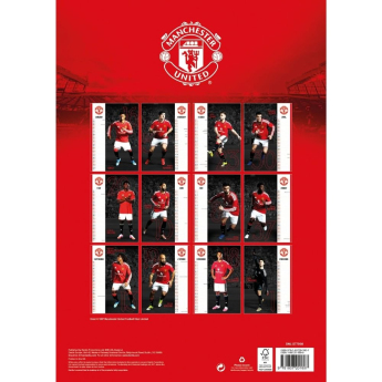 Manchester United naptár A3 2027