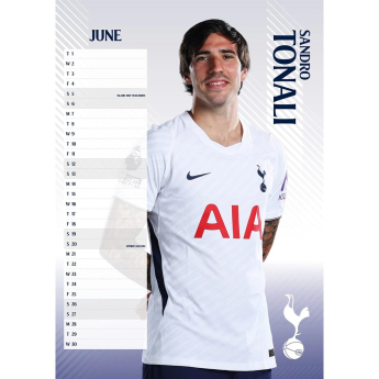 Tottenham naptár A3 2027
